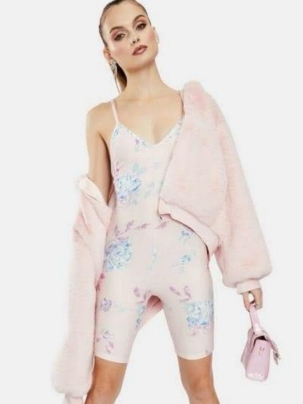 SELKIE Dream bodysuit BNWT - Small - pink pastel print